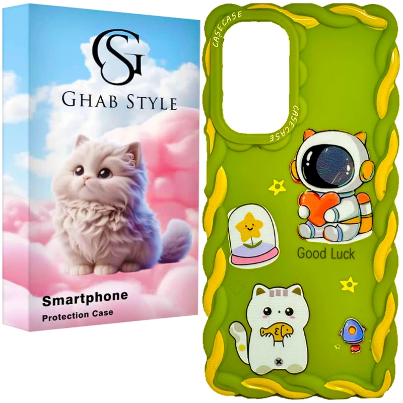 کاور قاب استایل مدل موجدار فانتزی مناسب برای گوشی موبایل سامسونگ Galaxy A36 / Galaxy A56