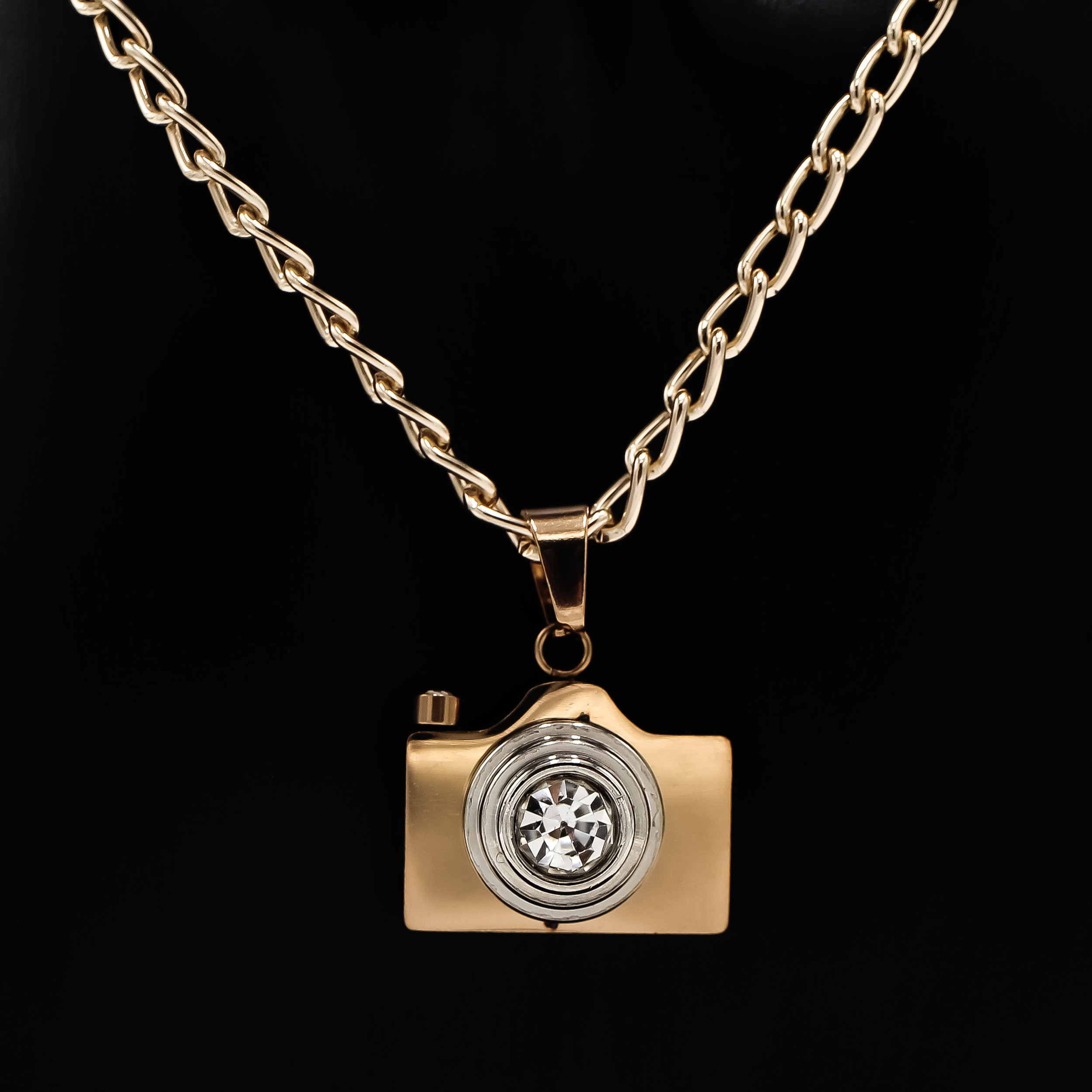 گردنبند دخترانه طرح دوربین