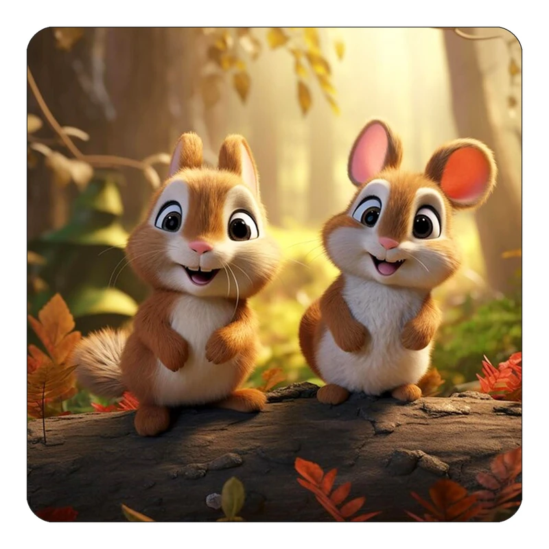 مگنت کاکتی طرح حیوانات کارتونی مدل mp28701