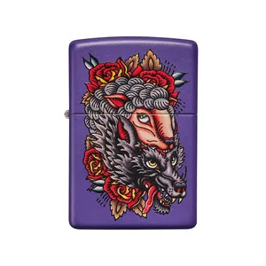 فندک زیپو مدل 237 WOLF DESIGN کد 49413