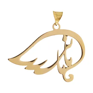 آویز گردنبند طلا 18 عیار زنانه میو گلد مدل GD887