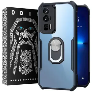 Odin cover Powerful Ring model suitable for Xiaomi Poco F5 Pro mobile phone with holder base