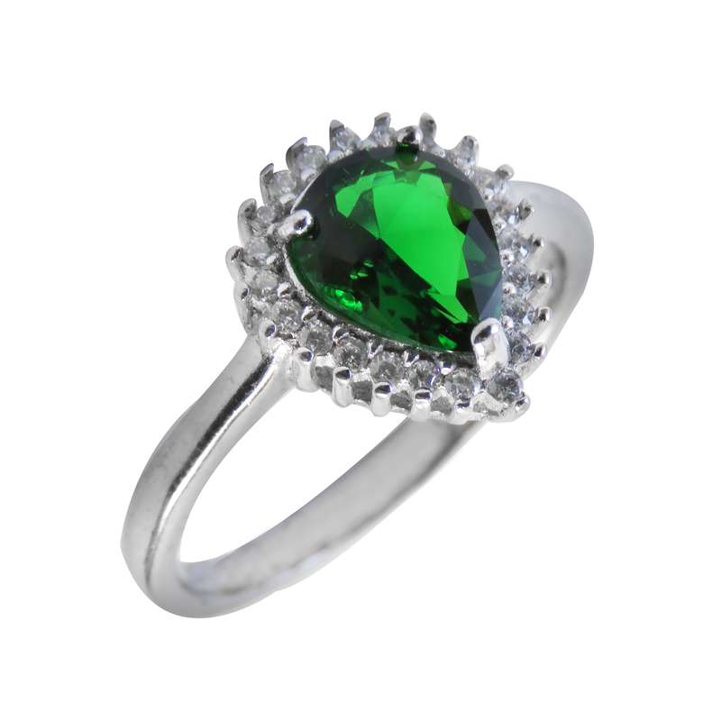 انگشتر نقره زنانه کد 2696