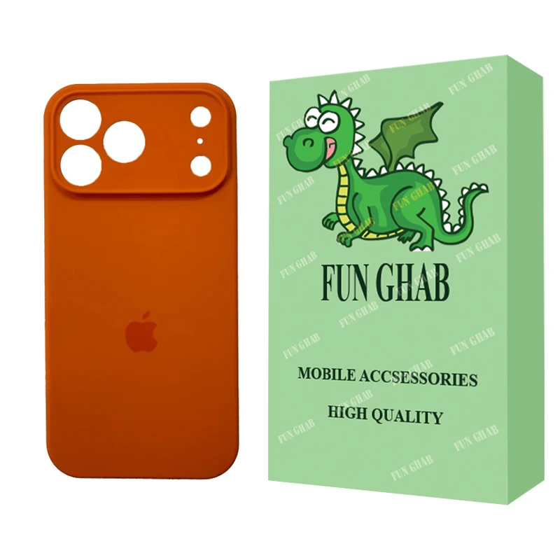 کاور فان قاب مدل سیلیکونی مناسب برای گوشی موبایل اپل iPhone 17 Pro