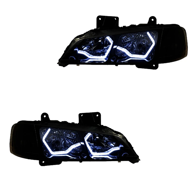 چراغ جلو خودرو گروه پژوهش صنعت مدرن مدل 3D-I8-B-W مناسب برای پژو پارس بسته دو عددی