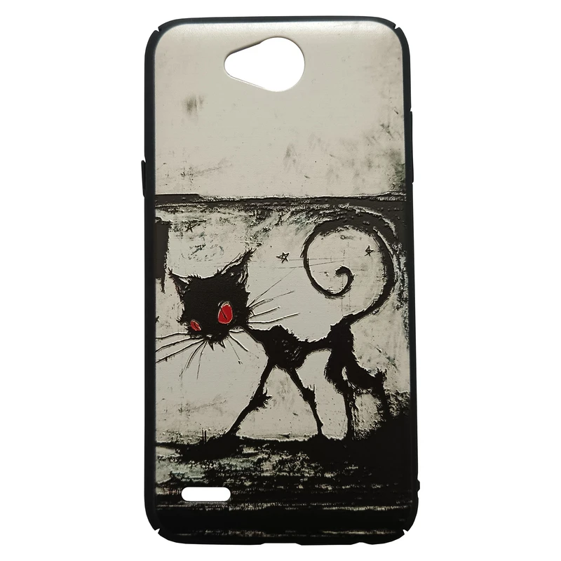 کاور مدل فانتزی کد 15-0 طرح گربه مناسب برای گوشی موبایل ال جی X Power 2