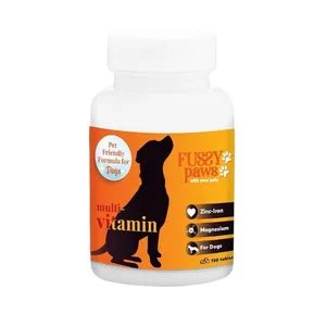 قرص مولتی ویتامین سگ فاسی پاوز Fussy Paws مدل Multivitamin Tablets بسته 150 عددی