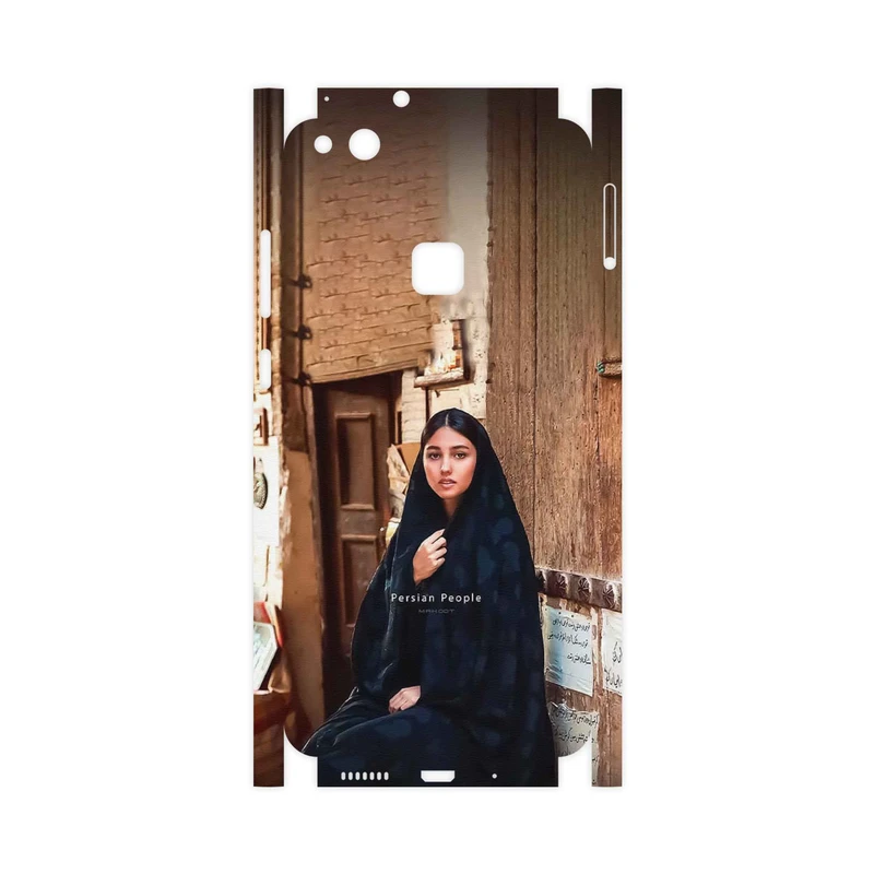 برچسب پوششی ماهوت مدل Portrait of an Iranian Woman-FullSkin مناسب برای گوشی موبایل هوآوی P10 Lite
