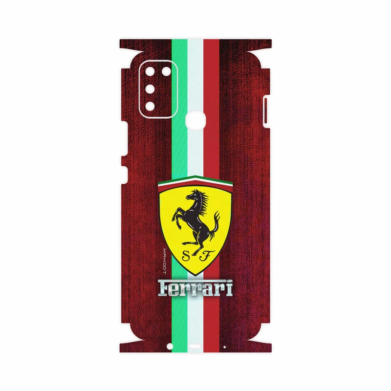 برچسب پوششی ماهوت مدل Ferrari-FullSkin مناسب برای گوشی موبایل اینفینیکس Hot 10 Play