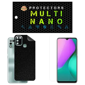 Multi Nano X-SFG Screen Protector For Infinix Hot 10 Play with back skin