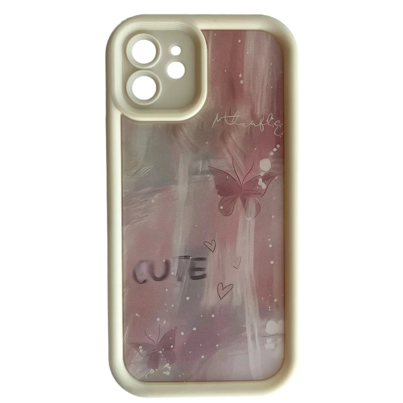 کاور مدل فانتزی طرح پروانه مناسب برای گوشی موبایل اپل iPhone 12