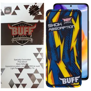 Buff Shock-Shock-G Glass Screen Protector For Xiaomi Redmi Note 11 Pro Plus 5G/Note 11 Pro 5G/4G/Note 11E Pro 5G