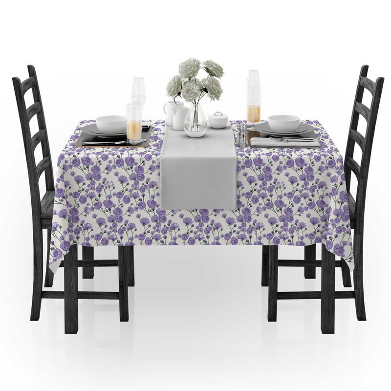 رومیزی طرح گلدار رونده کد F2RO1056