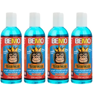 ژل براق کننده لاستیک خودرو بمو مدل MO2 حجم 250 میلی لیتر بسته 4 عددی