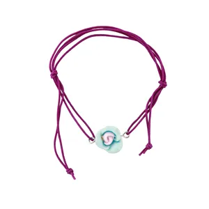 دستبند بافت زنانه مدل گل کد 1485