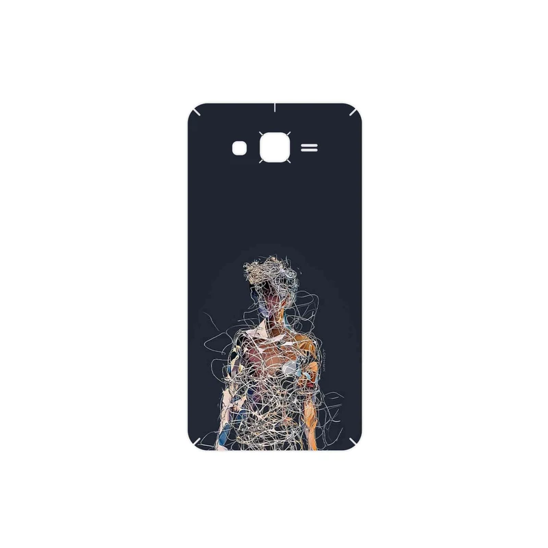 برچسب پوششی ماهوت مدل Strings Digital Art 1 مناسب برای گوشی موبایل سامسونگ Galaxy J7 2015