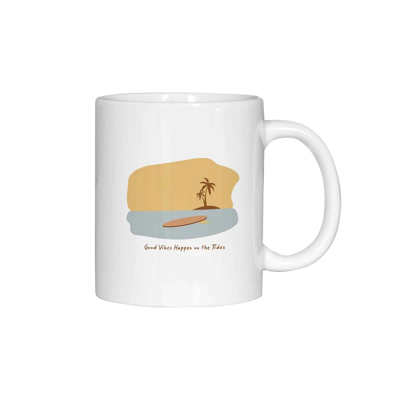 ماگ ژالینو طرح تابستان و ساحل کد 001