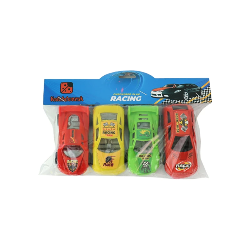 ماشین بازی مدل مسابقه ای کد 12 مجموعه 4 عددی