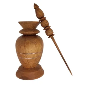 سرمه دان چوبی مدل سلطنتی 