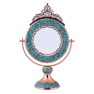 آینه فیروزه کوبی کد F49