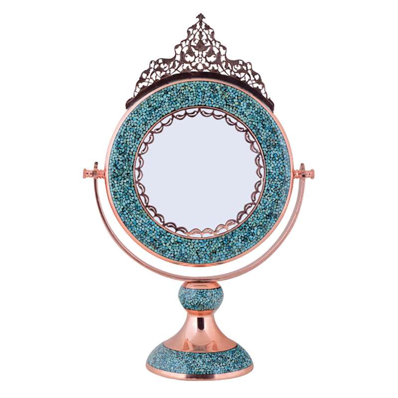 آینه فیروزه کوبی کد F49