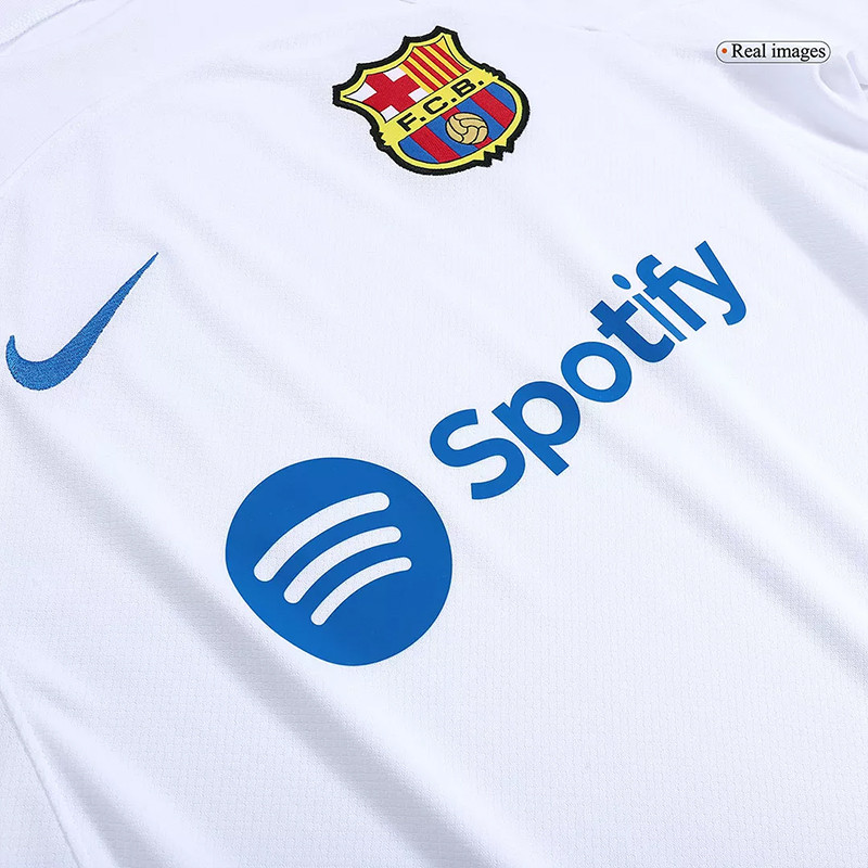 تی شرت  آستین کوتاه ورزشی مردانه مدل بارسلونا کد Away 2024