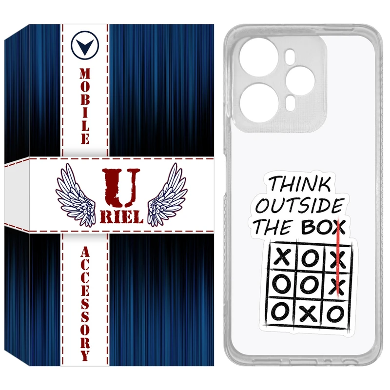 کاور یوریل مدل Clear کد 96 طرح انگیزشی مناسب برای گوشی موبایل وکال V1 / V1 Plus
