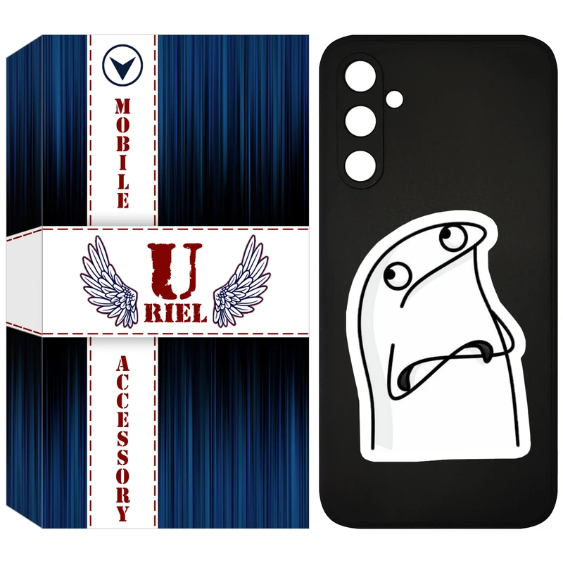 کاور یوریل مدل KSH کد 80 طرح کلافه مناسب برای گوشی موبایل سامسونگ Galaxy A34