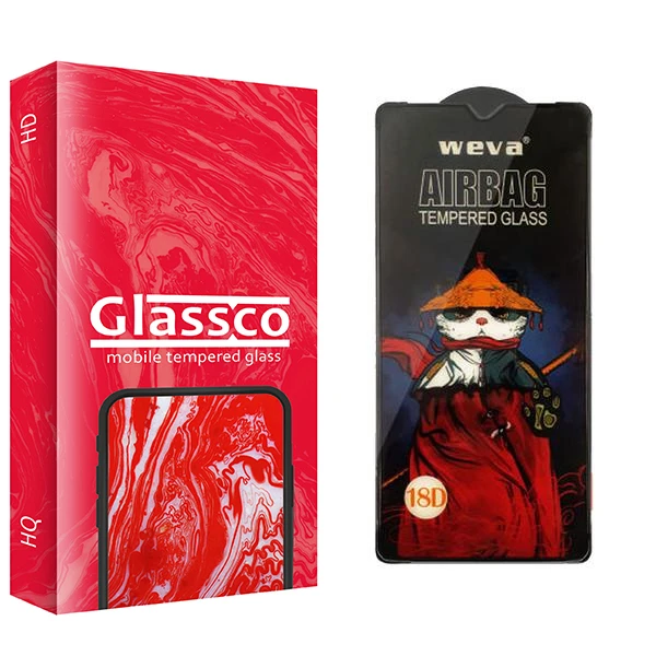 محافظ صفحه نمایش گلس کو مدل Co2 Air Bag مناسب برای گوشی موبایل سامسونگ Galaxy M12 / M23 / M32 5G