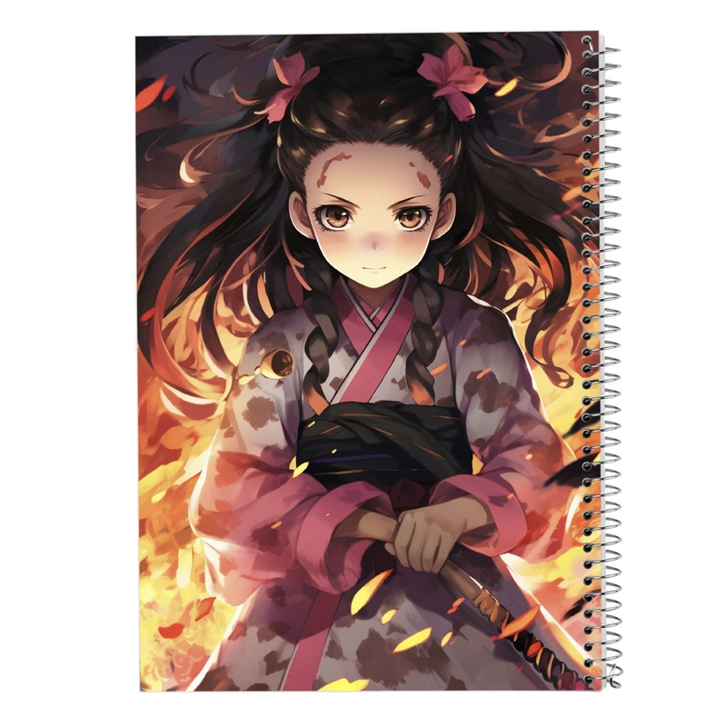 دفتر مشق 50 برگ مدوپد مدل Demon Slayer کد DF10992