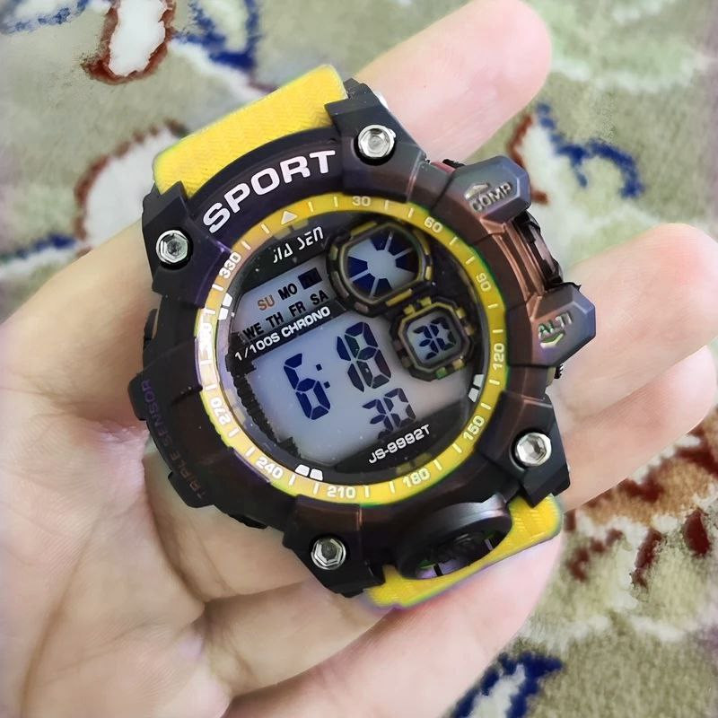 ساعت مچی دیجیتال مردانه مدل تک زمانه 086