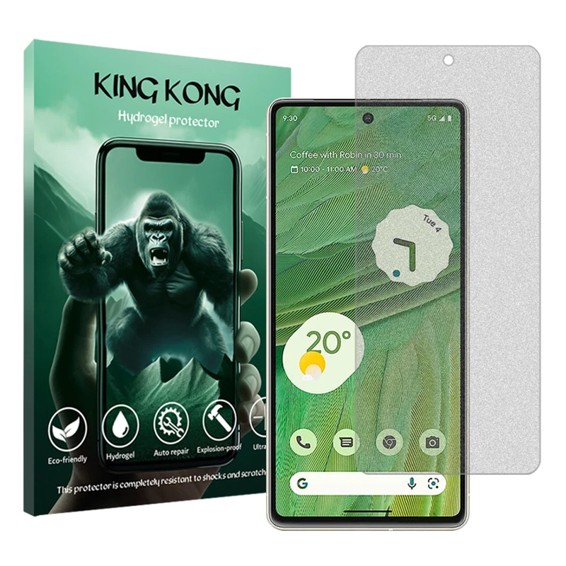محافظ صفحه نمایش مات کینگ کونگ مدل Tough مناسب برای گوشی موبایل گوگل Pixel 7