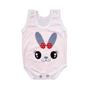 بادی نوزادی مدل Rabbit eye رنگ صورتی