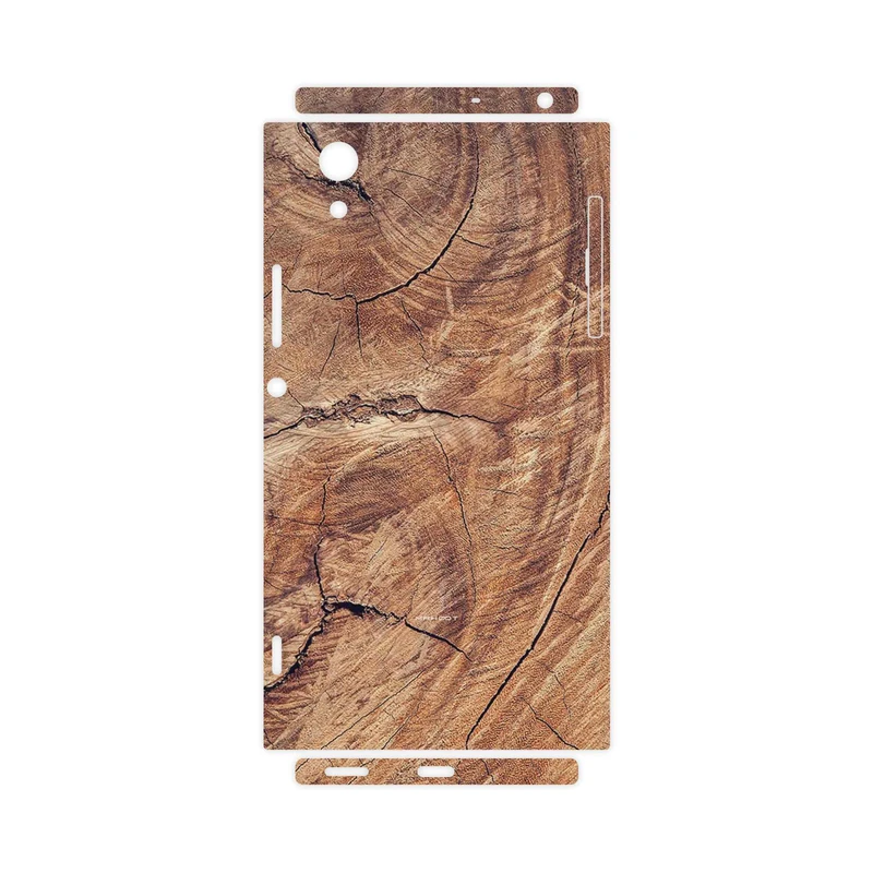 برچسب پوششی ماهوت مدل Wood Texture 5-FullSkin مناسب برای گوشی موبایل سونی Xperia XA1