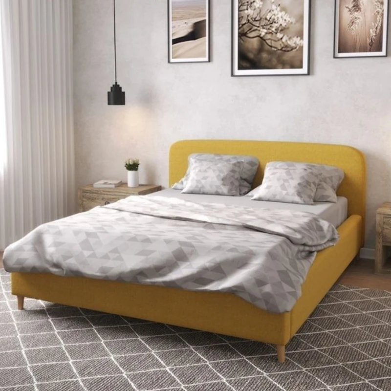 	 تخت خواب دونفره مدل هورا سایز 120×200 سانتی متر