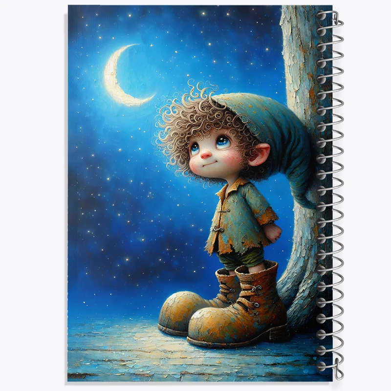 دفتر مشق 100 برگ خندالو طرح پسر بامزه کد F5504