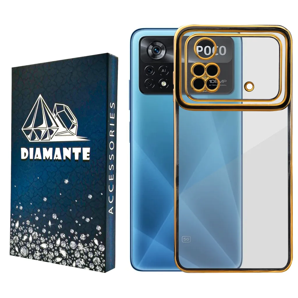 کاور دیامانته مدل Lontano Navy مناسب برای گوشی موبایل شیائومی Poco X4 / Poco X4 Pro 5G