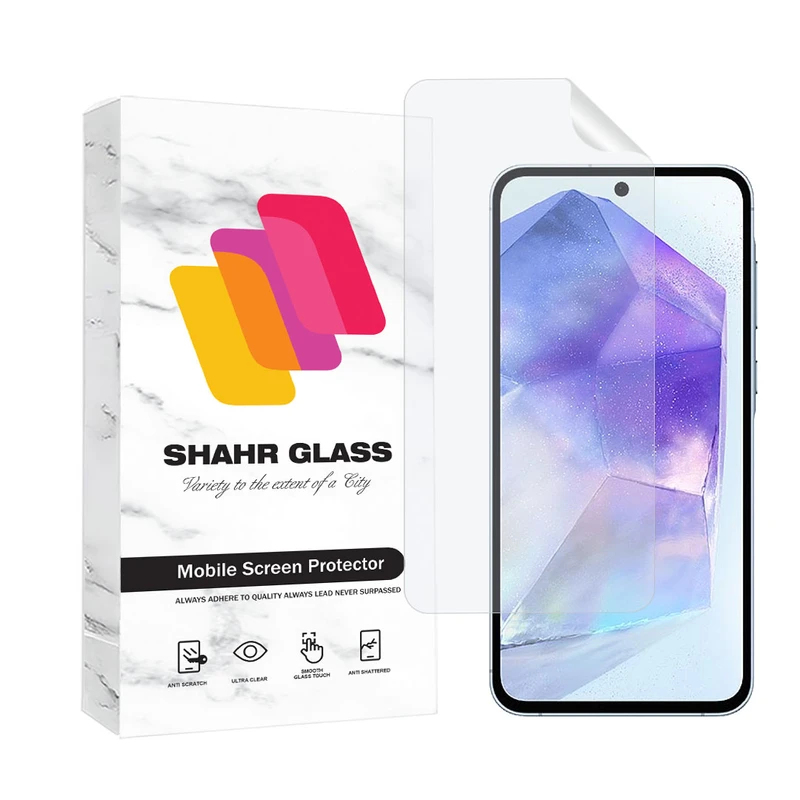 محافظ صفحه نمایش شهر گلس مدل MTNANFSH مناسب برای گوشی موبایل سامسونگ Galaxy A55