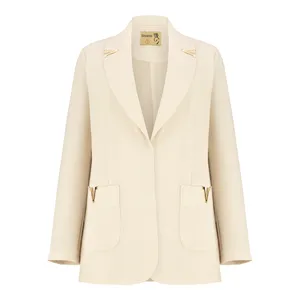 مانتو کتی زنانه السانا مدل سیرنگ کد 210409 رنگ شیری