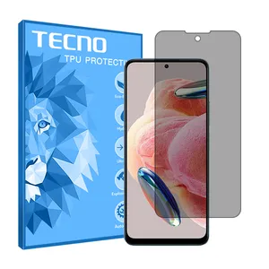Tecno HyPRV model privacy screen protector suitable for Xiaomi Redmi Note 12 4G mobile phone