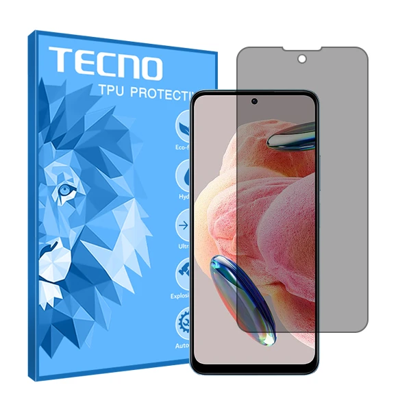 محافظ صفحه نمایش حریم شخصی تکنو مدل HyPRV مناسب برای گوشی موبایل شیائومی Redmi Note 12 4G