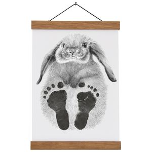 نقد و بررسی بازی آموزشی مدل چاپ پای کودک طرح خرگوش توسط خریداران