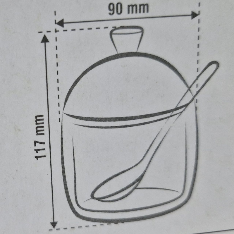 ظرف عسل مدل اکرولیک کد MA001