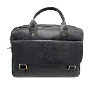 کیف اداری مردانه مدل دو دسته سرخانه دار AL38B