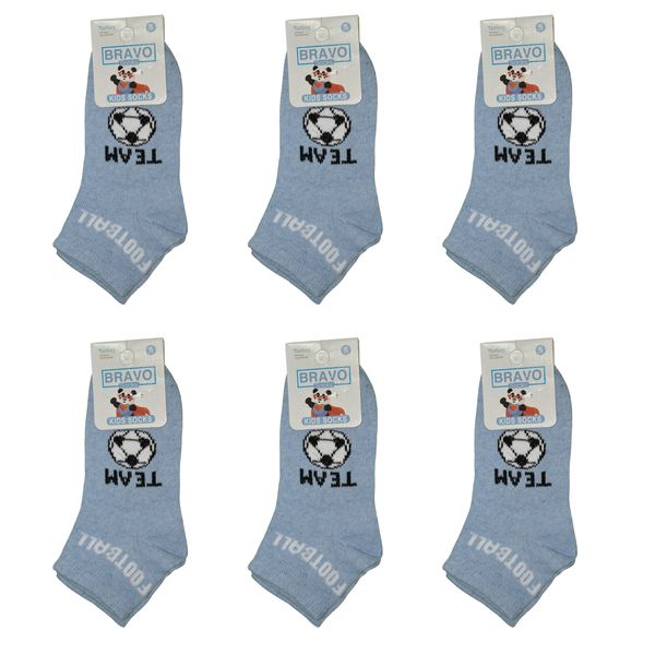 جوراب پسرانه براوو مدل 8676 بسته 6 عددی