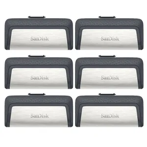 فلش مموری سن دیسک مدل Ultra Dual Drive USB Type-C ظرفیت 16 گیگابایت بسته 6 عددی
