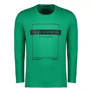 تی شرت آستین بلند مردانه باینت مدل 2261573-573 رنگ سبز