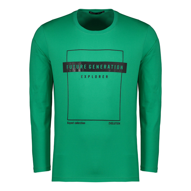 تی شرت آستین بلند مردانه باینت مدل 2261573-573 رنگ سبز