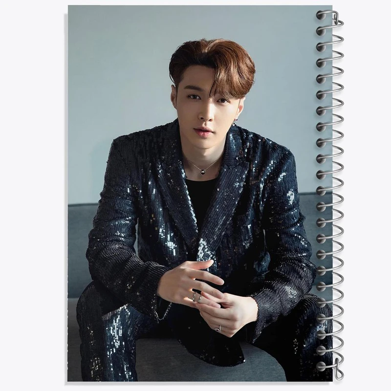 دفتر بولت ژورنال 50 برگ خندالو طرح لی گروه اکسو EXO کد 13444