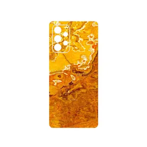 MAHOOT Gold Marble Cover Sticker for Samsung Galaxy A52s 5G